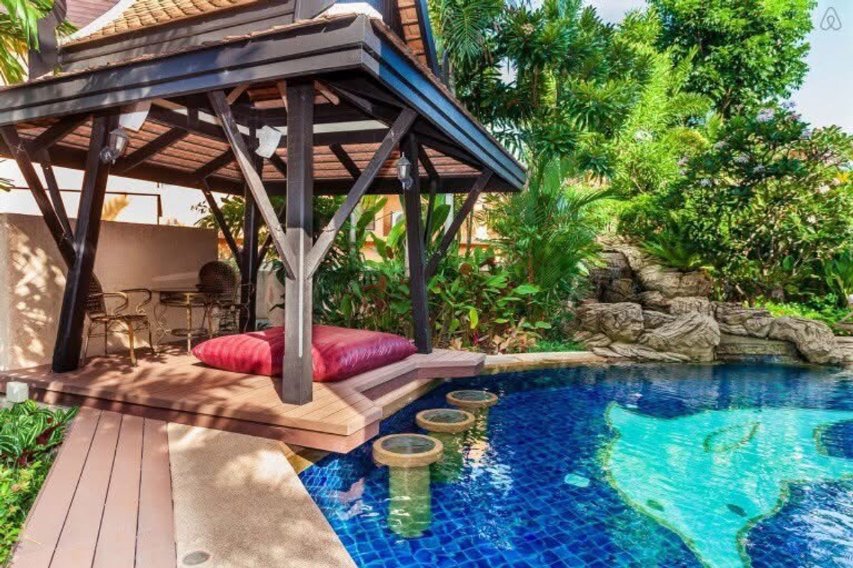 For SaleHousePattaya, Bangsaen, Chonburi : Darawadi Village / 4 bedrooms (for sale), Darawadi Village / 4 Bedrooms {FOR SALE) AM091