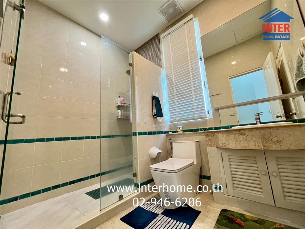 For SaleHousePhutthamonthon, Salaya : 2-story detached house, 100 sq m, Pathomporn Grand Home Village, Phutthamonthon Sai 3, Phran Nok-Phutthamonthon Road. Phutthamonthon Sai 3 Road, Bang Khae District, Bangkok