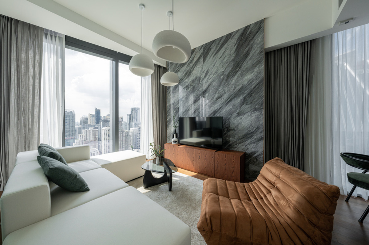 For RentCondoSukhumvit, Asoke, Thonglor : 🔥 For Rent !! The Estelle Phrom Phong, river view/city view, 1 bedroom, 1 bathroom, high floor30+, rare item, great facility !! Code C20230500003 furnished, modern style, ready to move in 📣📣