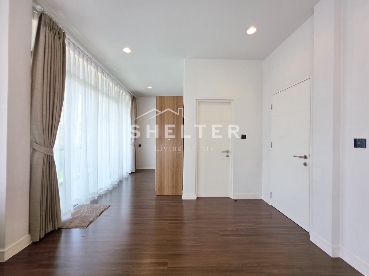 For RentHousePattanakan, Srinakarin : Single house for rent, ready to move in immediately, fully furnished, near Wellington International School 🏫