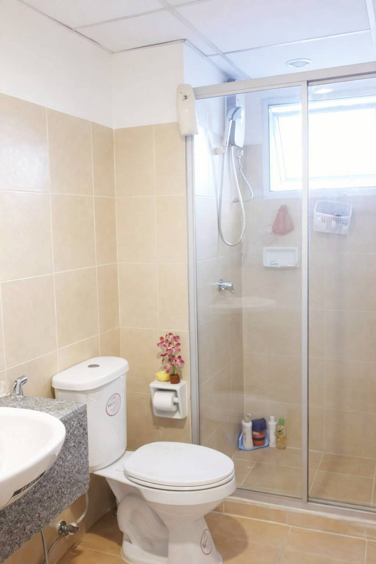 For RentCondoOnnut, Udomsuk : 🏢 Condo for Rent at City Home Sukhumvit – Spacious Corner Unit with Great Privacy, Near BTS Udom Suk 🚆✨