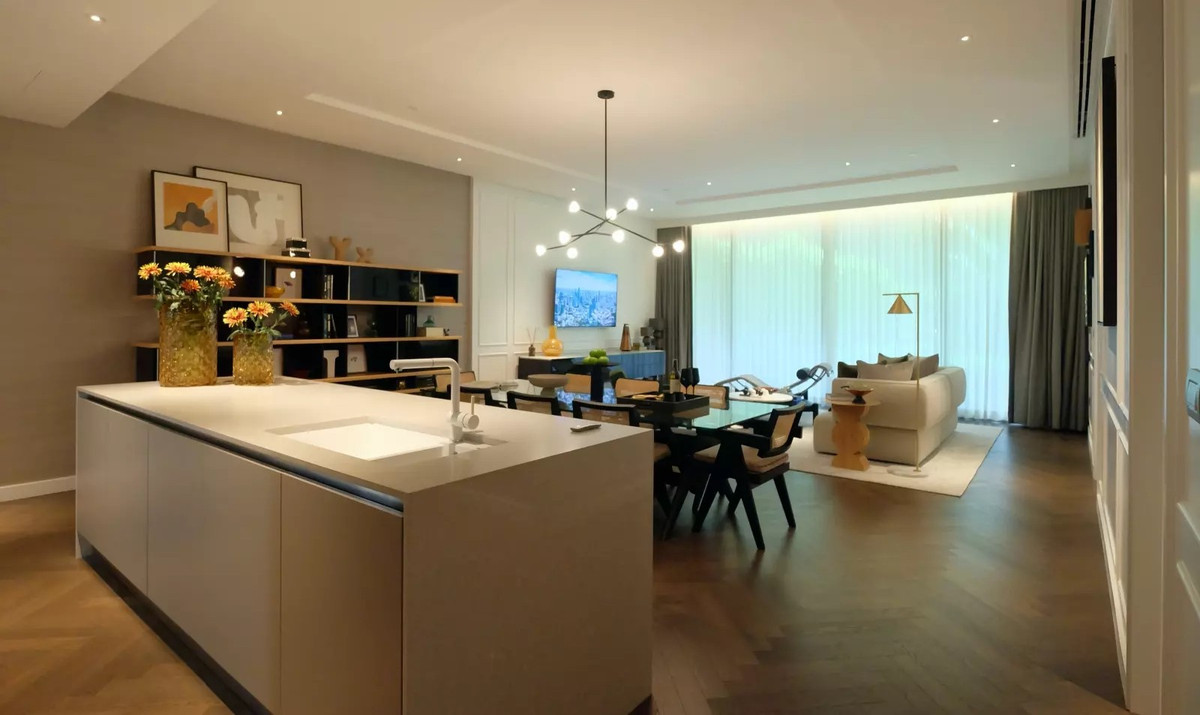 ขายคอนโดสีลม ศาลาแดง บางรัก : Rare Unit | Dusit Residences 2BR Type B4 | 47.5 MB | Tel. 098-462-8898