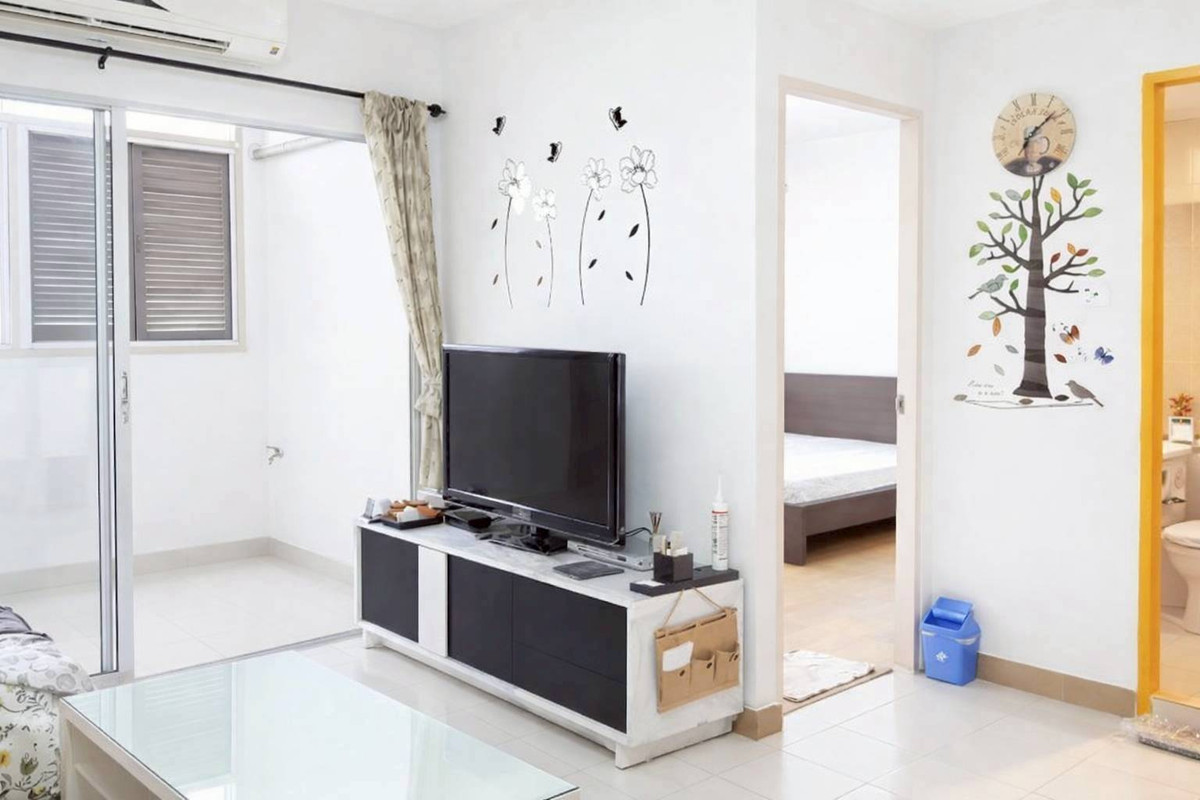 For RentCondoOnnut, Udomsuk : 🏢 Condo for Rent at City Home Sukhumvit – Spacious Corner Unit with Great Privacy, Near BTS Udom Suk 🚆✨