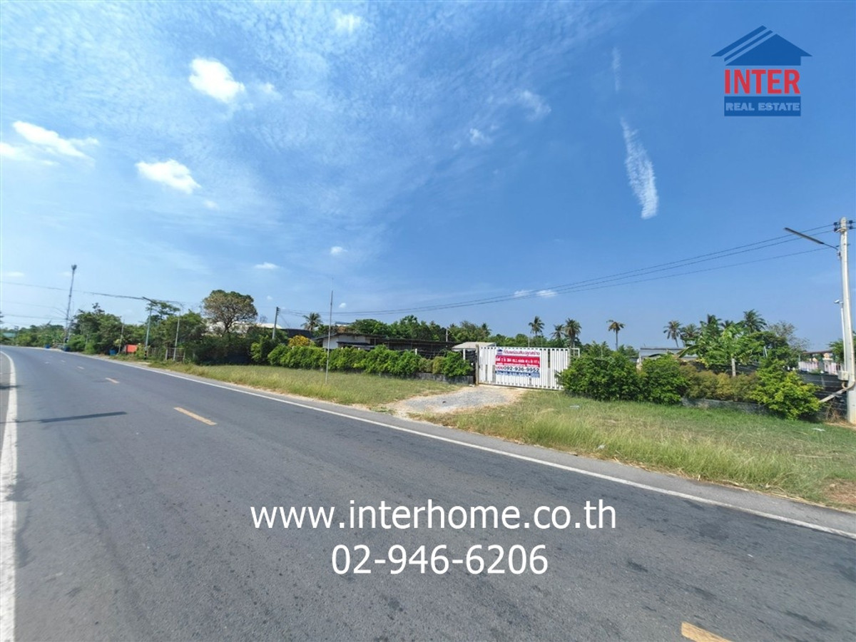 ขายที่ดินนครปฐม : ที่ดิน + บ้านเดี่ยว 1 ชั้น 2 ไร่ 364 ตร.ว. ที่ดิน + บ้าน ใกล้สหกรณ์โคเนื้อ กำแพงแสน ใกล้ปั้มบางจาก ถนนปทุมธานี-บางเลน ถนนHighway3007 กำแพงแสน นครปฐม