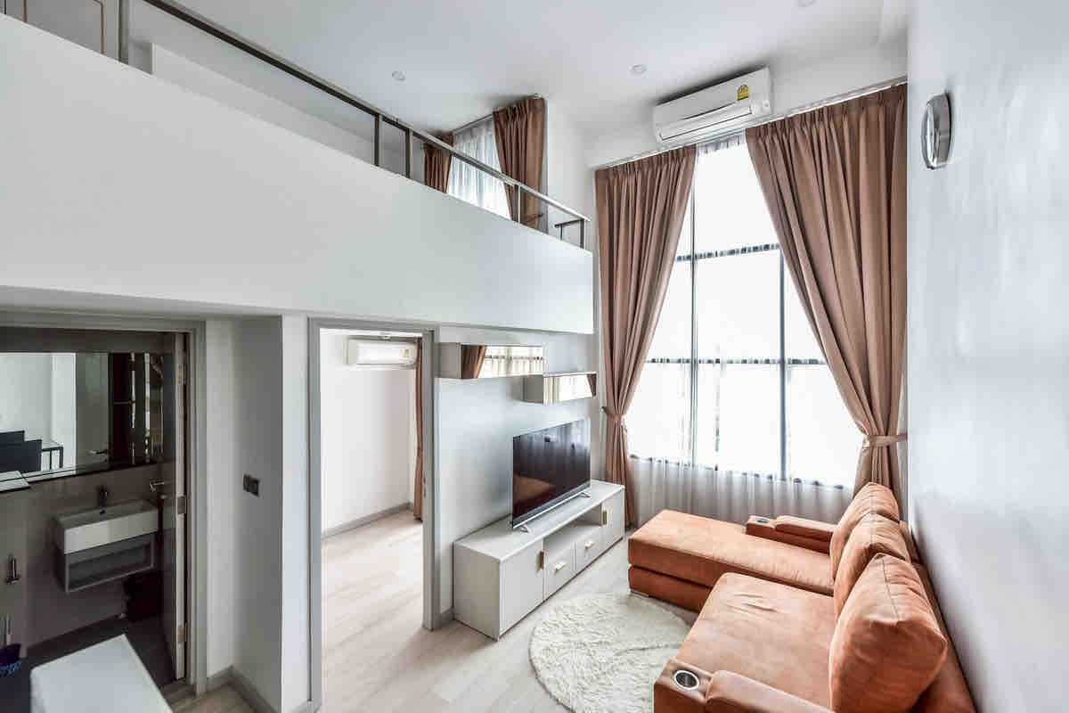 For RentCondoSathorn, Narathiwat : Rent a KnightsBridge Prime Sathorn condo with 2 bedrooms near BTS Chong NonsiArea 44 sq.m. with complete amenities, only 32,000 THB/month!