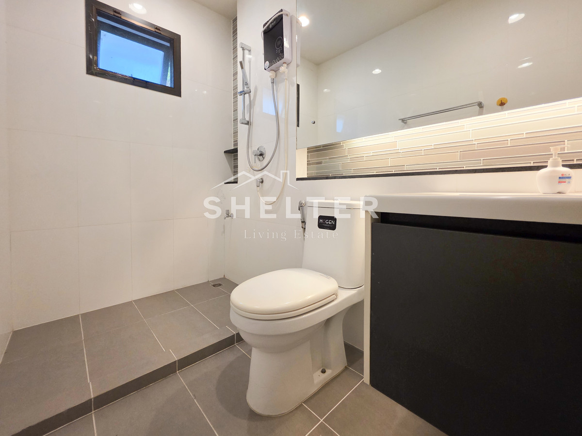 For RentHousePattanakan, Srinakarin : Single house for rent, ready to move in immediately, fully furnished, near Wellington International School 🏫