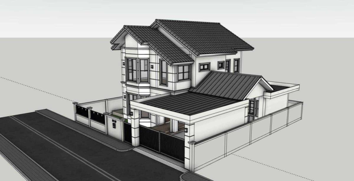 For SaleHousePathum Thani,Rangsit, Thammasat : For Sale House , Baan Fahpiyarom Prukwaree , Bueng Kham Phoi , Lam Luk Ka , Pathum Thani , CX-148658