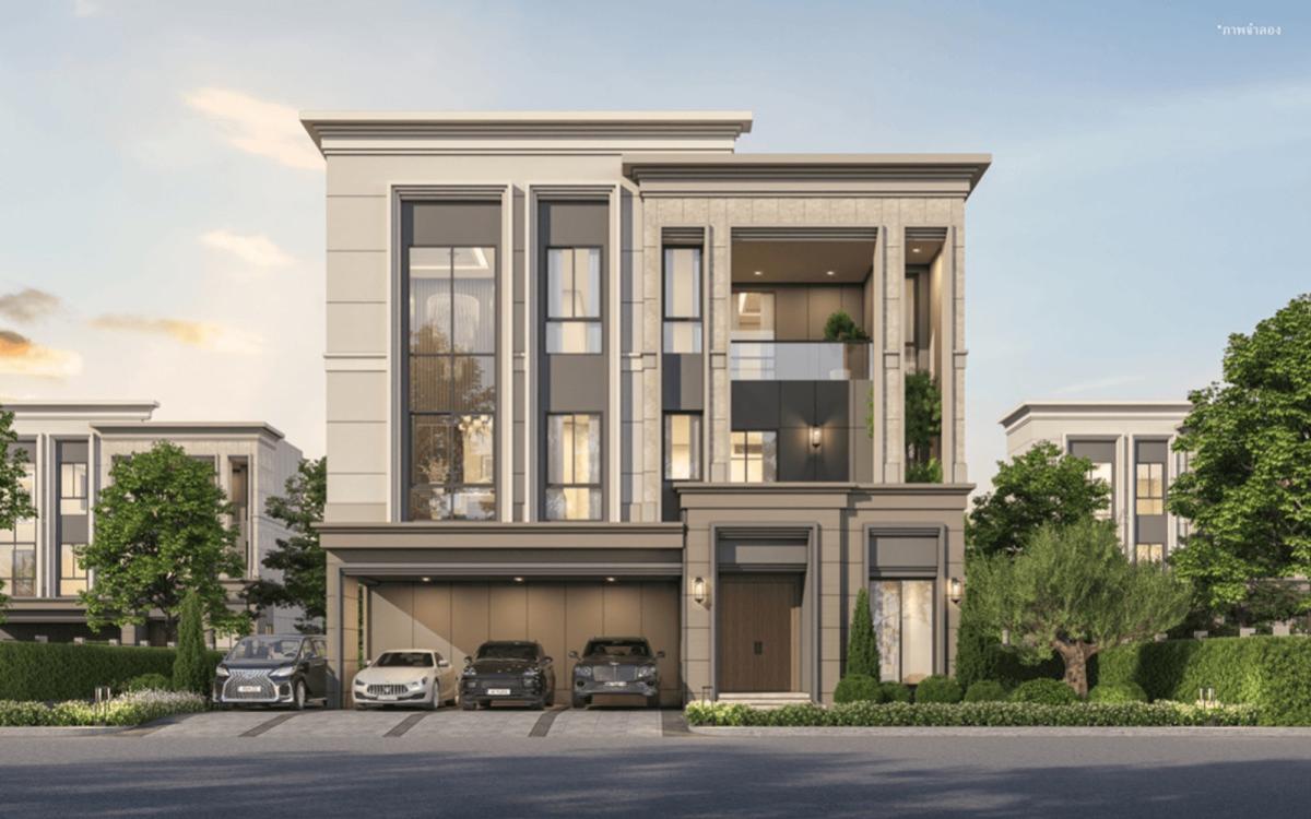 For SaleHousePhutthamonthon, Salaya : For Sale House , Grand Bangkok Boulevard Pinklao - Borom , Salathammasop Sop , Thawi Watthana , Bangkok , CX-148586