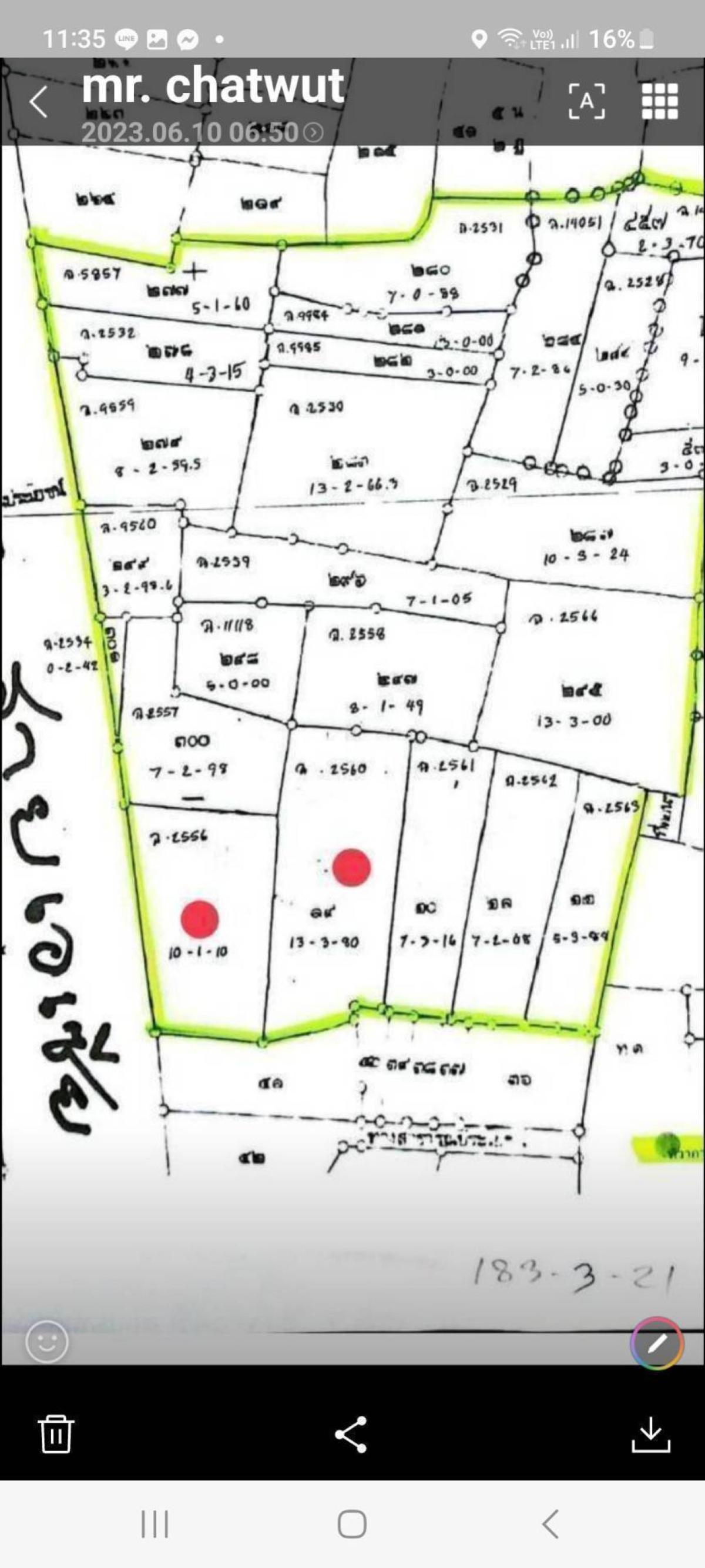 ขายที่ดินอ่างทอง : ขายที่ดินเปล่าติดถนนเอเชีย จรเข้ร้อง ไชโย อ่างทอง CX-148182