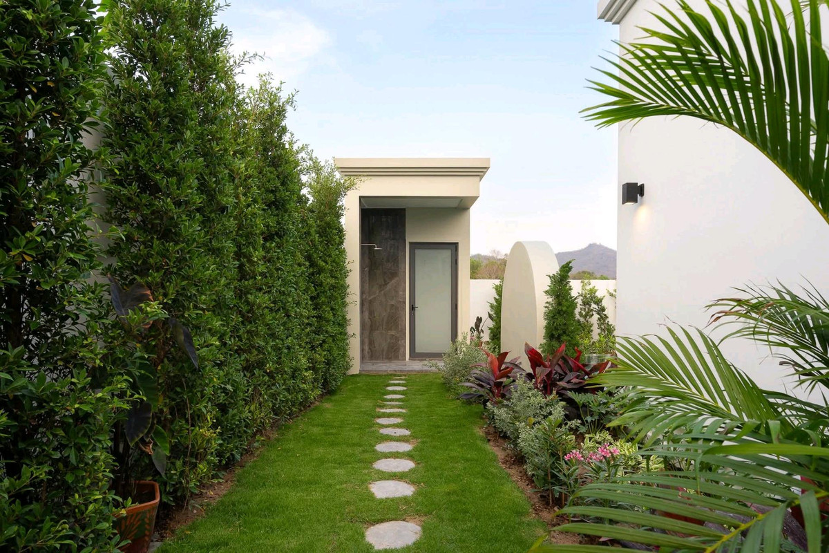 ขายหัวหิน ประจวบคีรีขันธ์ : บ้านสวยสไตล์รีสอร์ทใกล้สนามกอล์ฟ Black Mountain Hua Hin