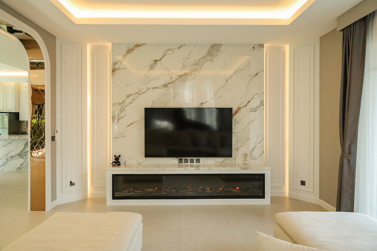 For RentHouseLadkrabang, Suwannaphum Airport : Grand Bangkok Boulevard Krungthepkreetha / 5 Bedrooms (FOR RENT) BZD166