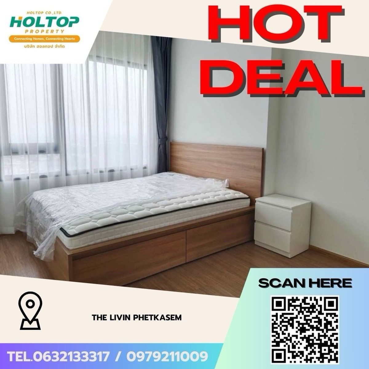 For RentCondoBang kae, Phetkasem : #Z5010💥 160369 🔥Condo for rent The LIVIN Phetkasem