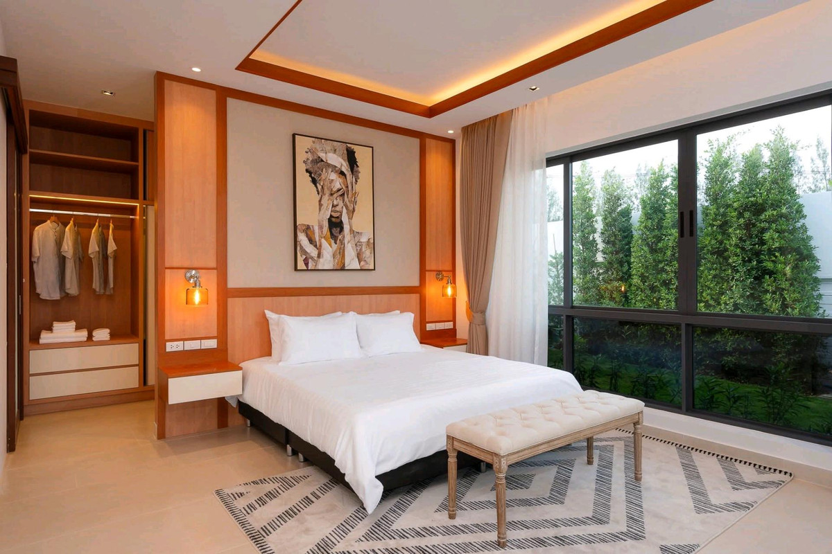 ขายหัวหิน ประจวบคีรีขันธ์ : บ้านสวยสไตล์รีสอร์ทใกล้สนามกอล์ฟ Black Mountain Hua Hin