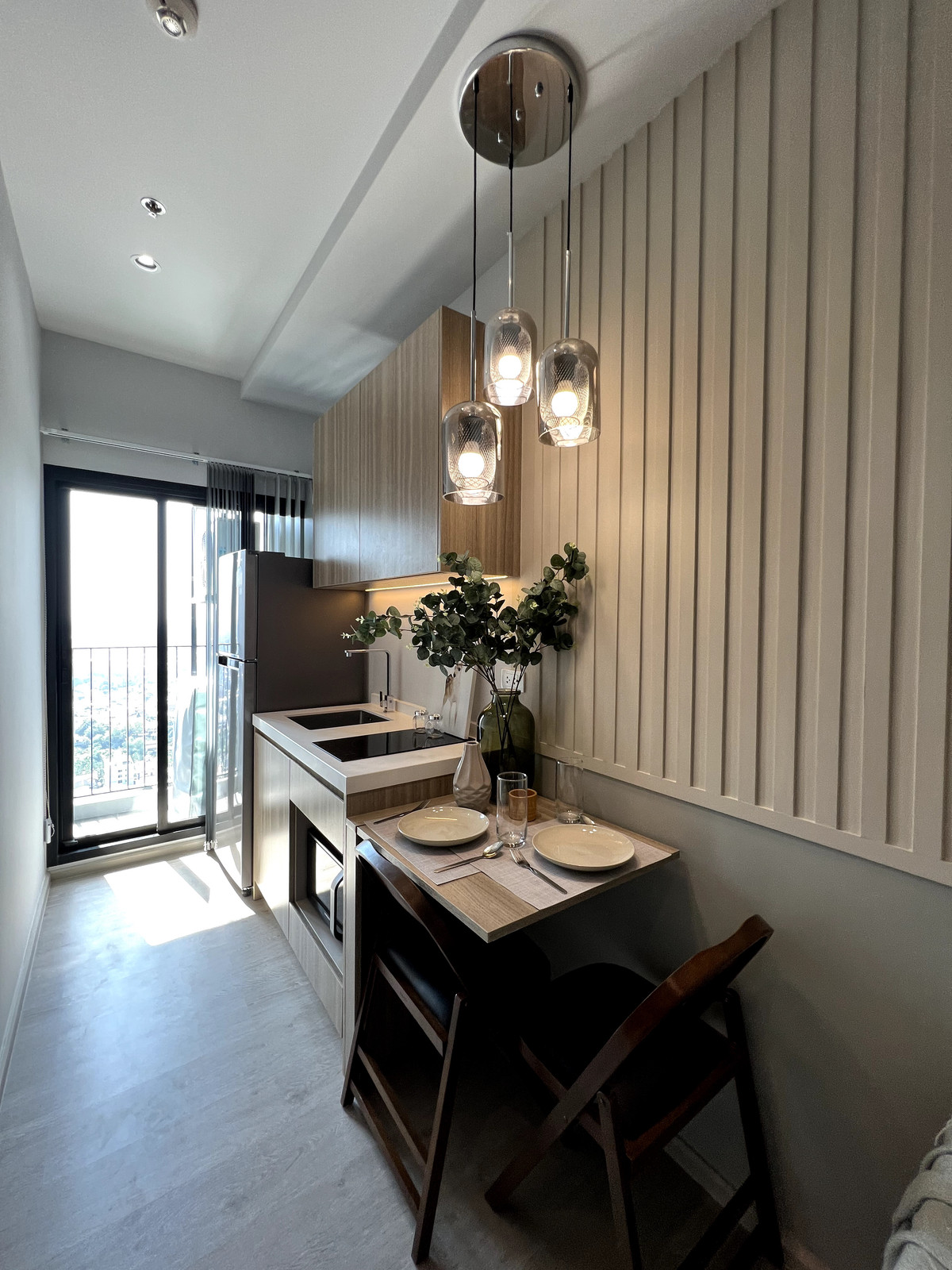 ขายคอนโดท่าพระ ตลาดพลู วุฒากาศ : ขาย คอนโด 1 นอน 1 น้ำ  เฟอร์ครบ ชั้นสูง วิวโล่ง ใกล้ BTS ตลาดพลู 