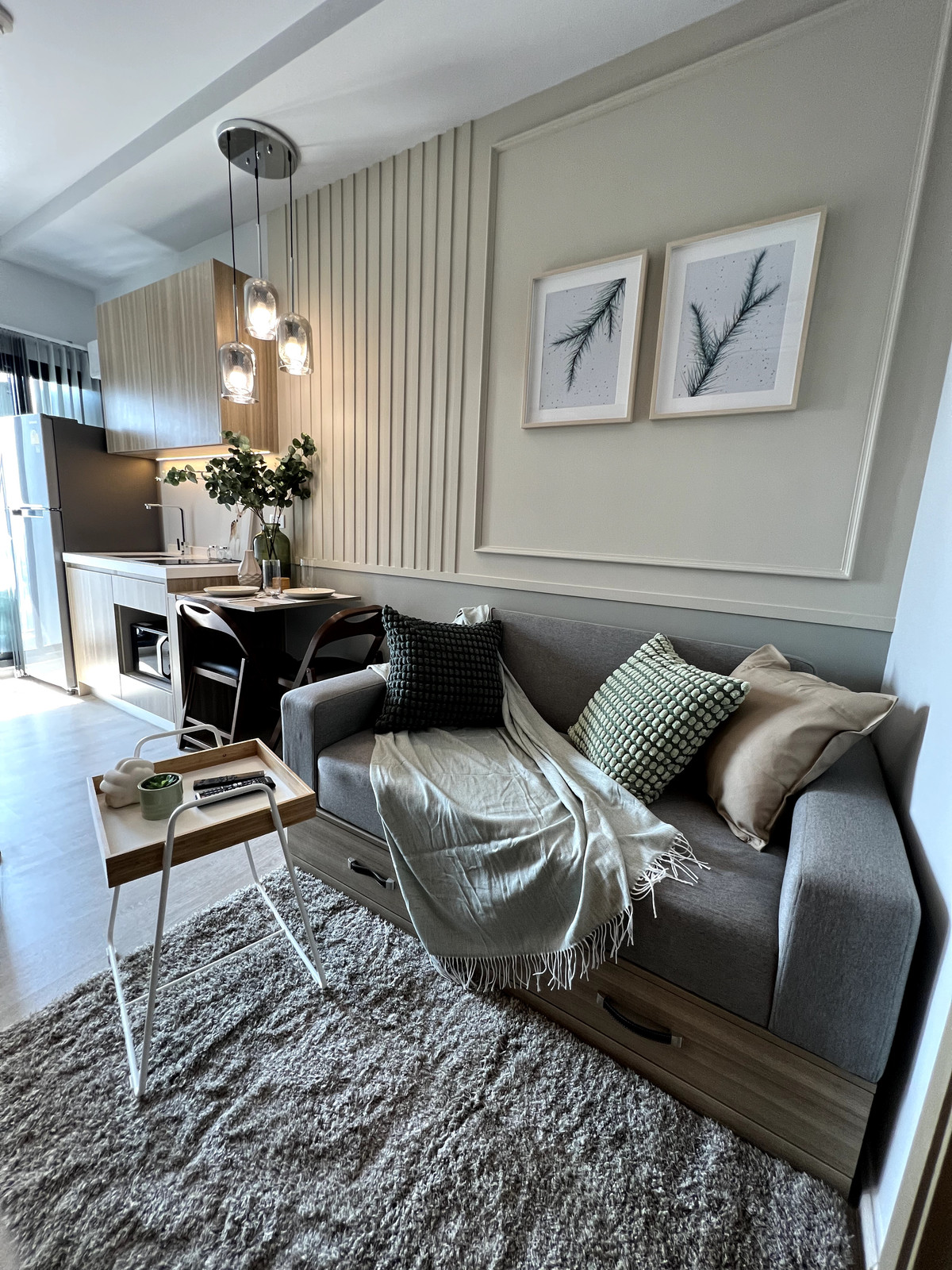 ขายคอนโดท่าพระ ตลาดพลู วุฒากาศ : ขาย คอนโด 1 นอน 1 น้ำ  เฟอร์ครบ ชั้นสูง วิวโล่ง ใกล้ BTS ตลาดพลู 