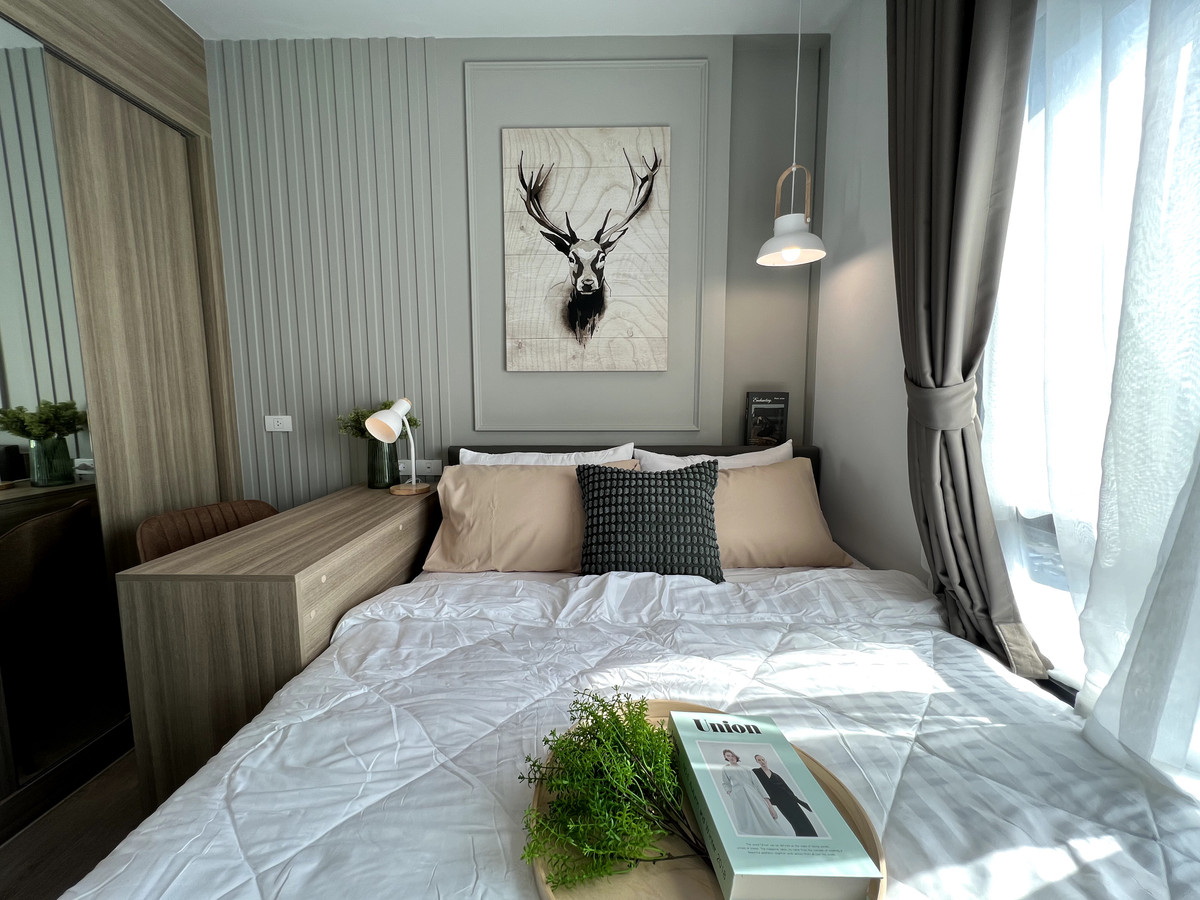 ขายคอนโดท่าพระ ตลาดพลู วุฒากาศ : ขาย คอนโด 1 นอน 1 น้ำ  เฟอร์ครบ ชั้นสูง วิวโล่ง ใกล้ BTS ตลาดพลู 