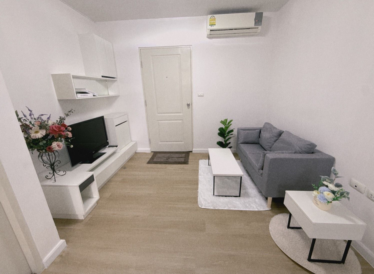 For SaleCondoBangna, Bearing, Lasalle : Condo for sale: I Condo Sukhumvit 105, parking next to the room, newly decorated, ready to move in (investment yield 6-7% per year) (rt-01