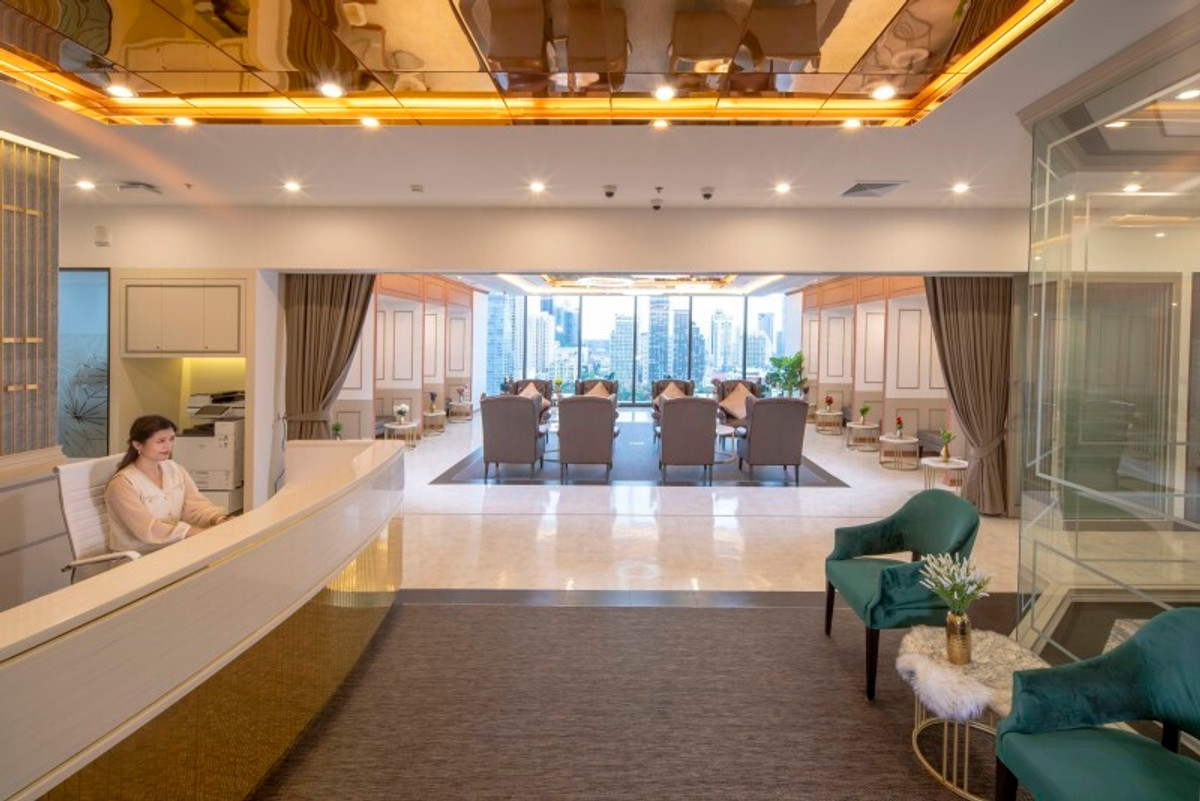 For RentOfficeRama9, Petchburi, RCA : Bangkok Office For Rent Asoke Phetchaburi Serviced Office Rasa Two Tower Office Building Fully-Furnished Starting for 1 - 50 Workstations (Rental Price starting from 10,000 THB/month) closed to MRT Phetchaburi, Asoke, Rama9