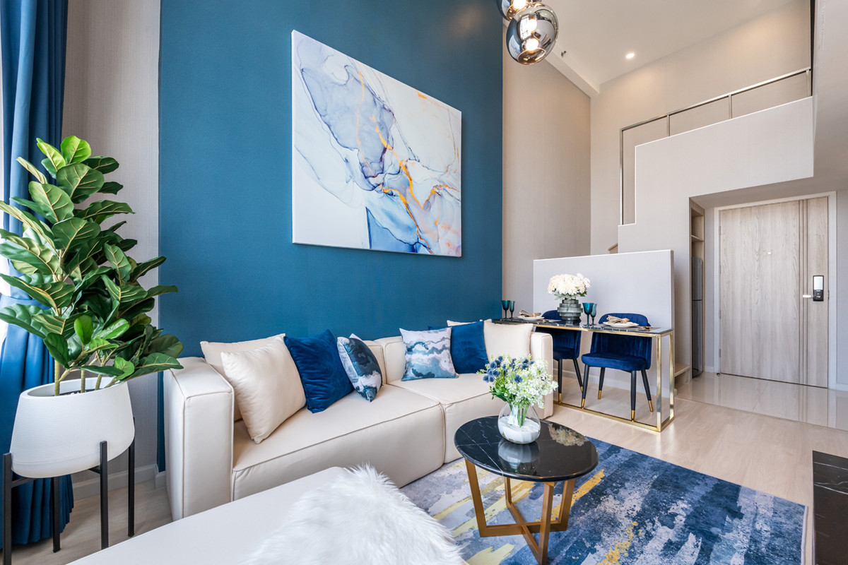 ขายคอนโดสาทร นราธิวาส : KnightsBridge Prime Sathorn / Duplex ห้องสวย ชั้นสูง ราคาดี ใกล้ BTS ช่องนนทรี / 2 ห้องนอน 44 ตร.ม. โทร 0937890899