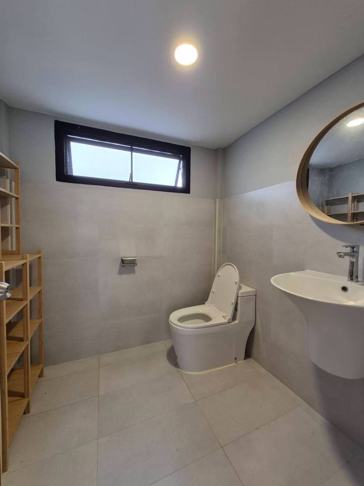 For RentHouseBangna, Bearing, Lasalle : For rent, renovated house, 96 sq m, 3 bedrooms, 4 bathrooms, 2-story detached house, Muang Kaeo 4, Soi Ratchawinit Bang Kaeo, Mega Bangna.