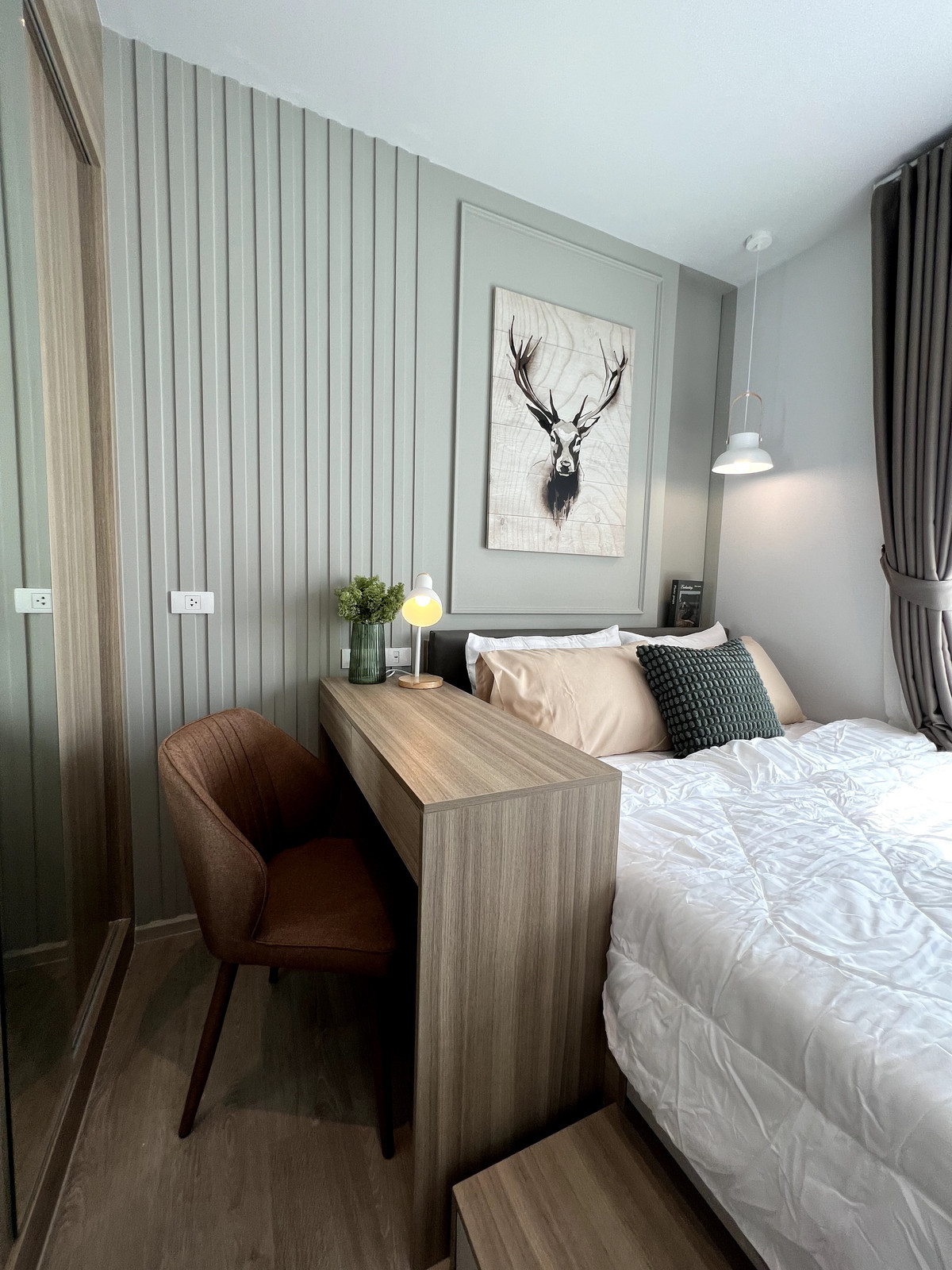 ขายคอนโดท่าพระ ตลาดพลู วุฒากาศ : ขาย คอนโด 1 นอน 1 น้ำ  เฟอร์ครบ ชั้นสูง วิวโล่ง ใกล้ BTS ตลาดพลู 