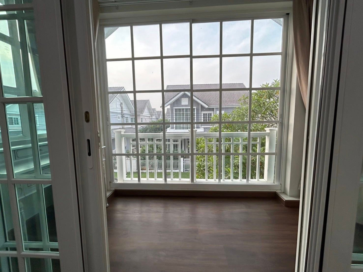 For RentHouseNawamin, Ramindra : For rent, 60 sq m, 3 bedrooms, 3 bathrooms, 2-story detached house, Burasiri, Panya Indra.