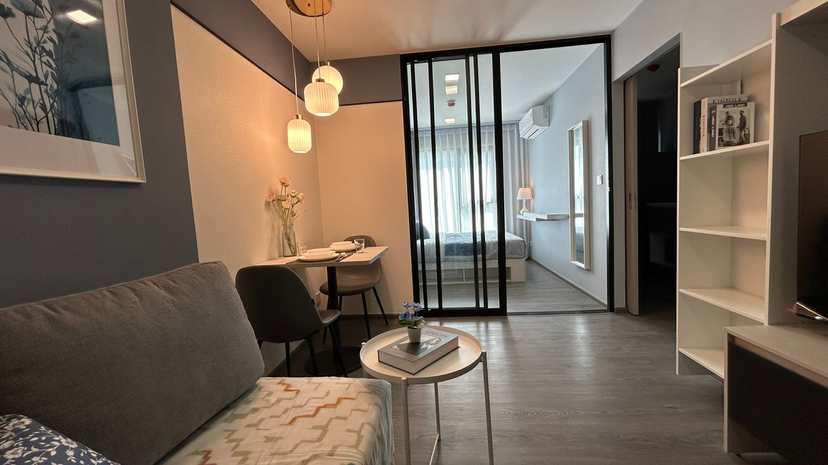 For RentCondoPathum Thani,Rangsit, Thammasat : Condo for rent, Kave Wonderland, beautifully decorated room.