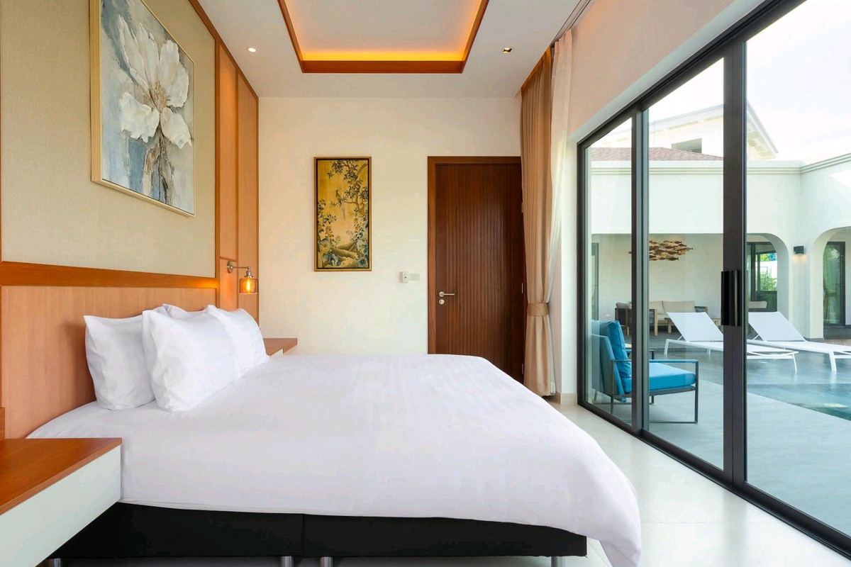 ขายหัวหิน ประจวบคีรีขันธ์ : บ้านสวยสไตล์รีสอร์ทใกล้สนามกอล์ฟ Black Mountain Hua Hin