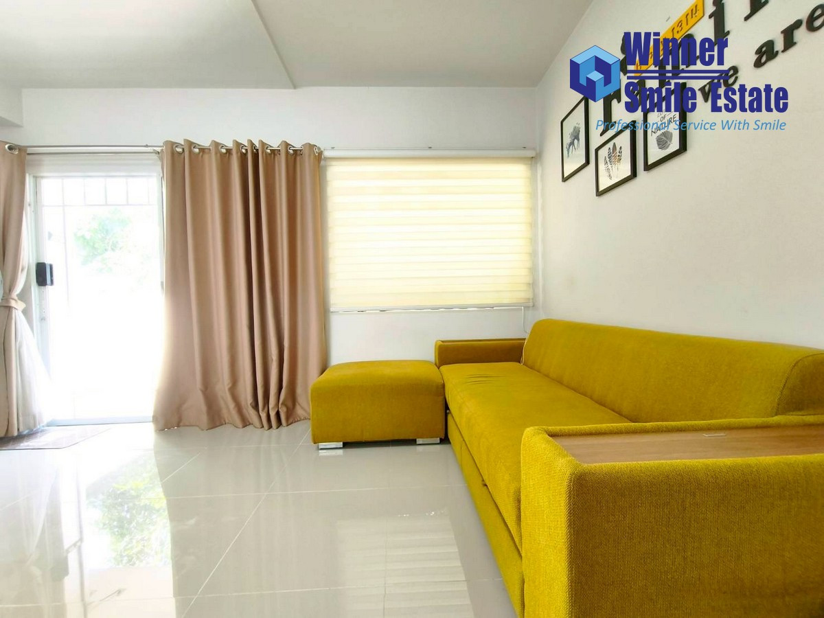 For SaleTownhomeBangna, Bearing, Lasalle : Urgent!!! Townhome for sale, Indy 1 Bangna Km.7, Soi Ratchawinit Bang Kaeo, near Mega Bangna.