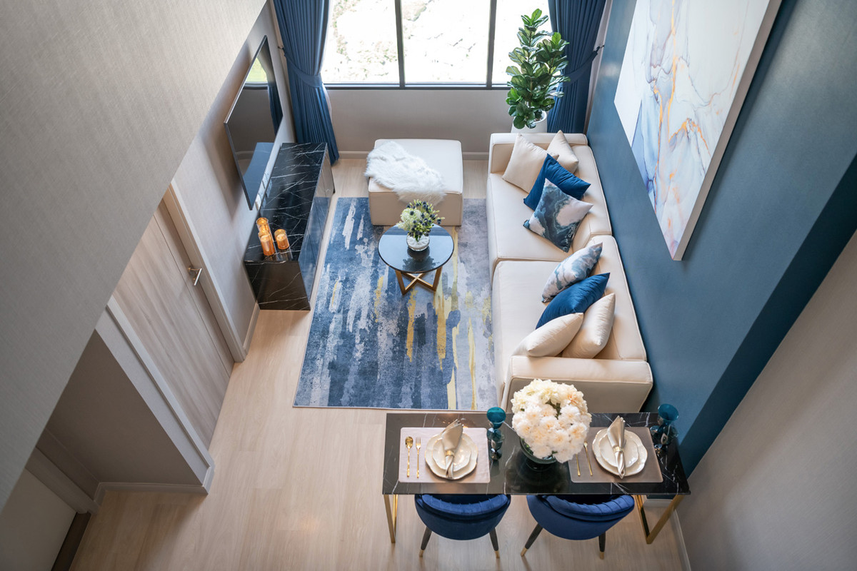 For SaleCondoSathorn, Narathiwat : KnightsBridge Prime Sathorn / Duplex renovated high floor near BTS Chong Nonsi / 2 bed 44 sq.m.Tel. 0937890899