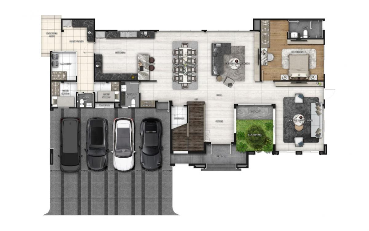 For SaleHousePhutthamonthon, Salaya : For Sale House , Grand Bangkok Boulevard Na Uthayan , Salathammasop Sop , Thawi Watthana , Bangkok , CX-148525