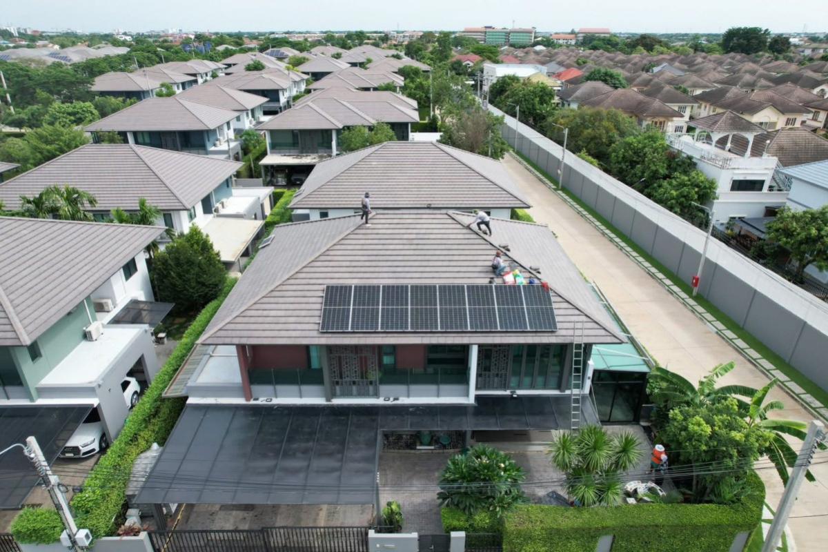 For SaleHousePhutthamonthon, Salaya : For Sale House , Setthasiri Thawiwatthana , corner unit , wide frontage , Salathammasop Sop , Thawi Watthana , Bangkok , CX-147324