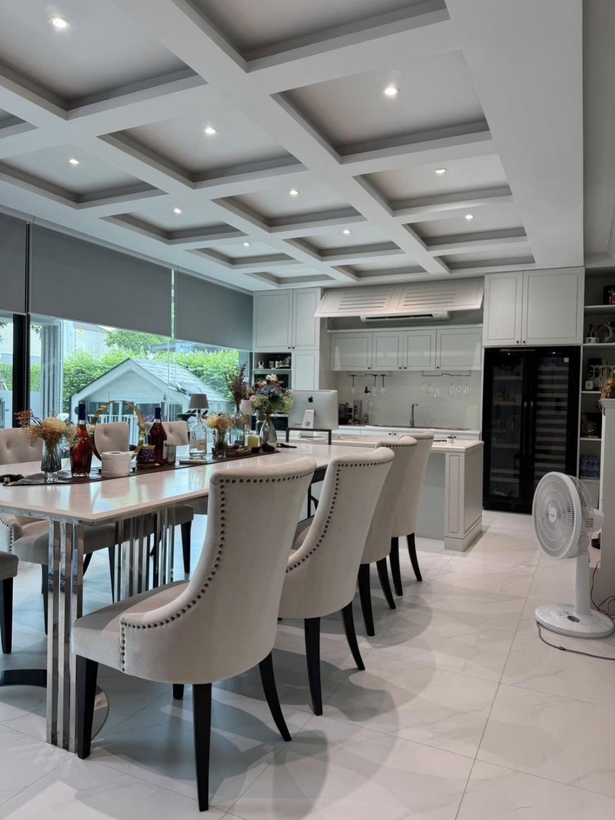 For SaleHousePhutthamonthon, Salaya : For Sale House , Setthasiri Thawiwatthana , corner unit , wide frontage , Salathammasop Sop , Thawi Watthana , Bangkok , CX-147324