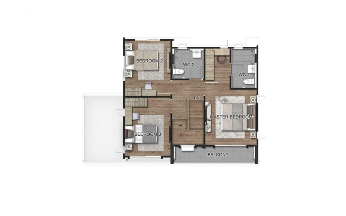 For SaleHouseNonthaburi, Bang Yai, Bangbuathong : For Sale House , Venue Portrait Westgate , MRT-Talad Bang Yai , Ban Mai , Bang Yai , Nonthaburi , CX-148460