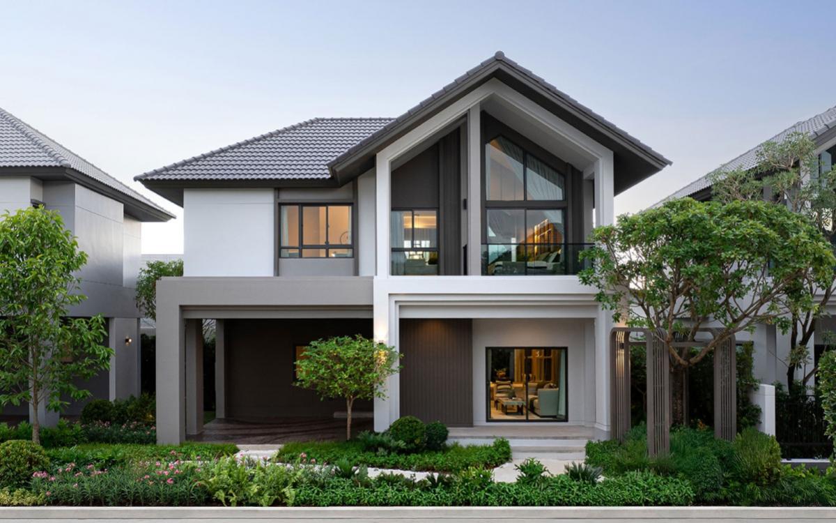 ขายบ้านบางนา แบริ่ง ลาซาล : ขายบ้าน  บางกอก บูเลอวาร์ด บางนา กม.12 บางพลีใหญ่ บางพลี สมุทรปราการ CX-149056