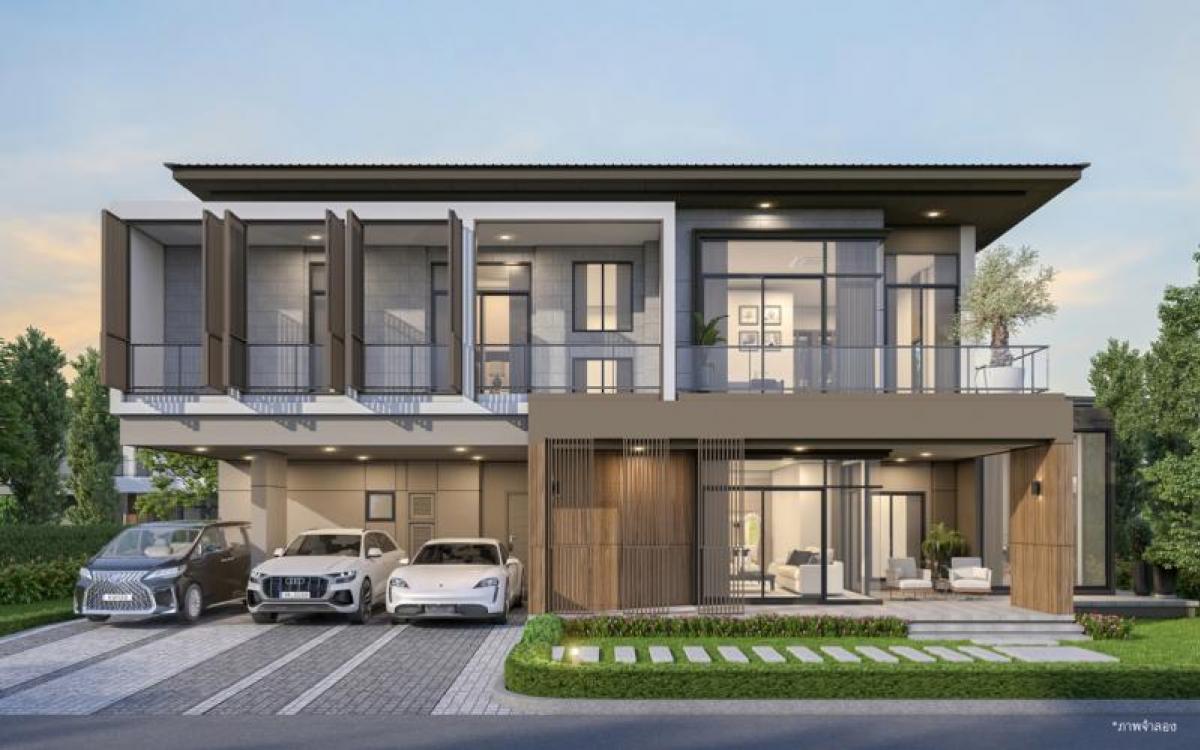 ขายบ้านพระราม 5 ราชพฤกษ์ บางกรวย : ขายบ้าน  บางกอก บูเลอวาร์ด ราชพฤกษ์ - ปิ่นเกล้า มหาสวัสดิ์ บางกรวย นนทบุรี CX-148631