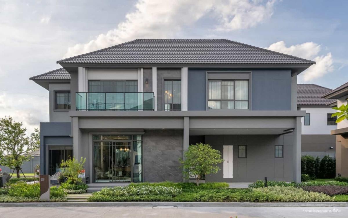 ขายบ้านปทุมธานี รังสิต ธรรมศาสตร์ : ขายบ้าน  เวนิว โฟลว์ ติวานนท์ รังสิต บางกะดี เมืองปทุมธานี ปทุมธานี CX-148852