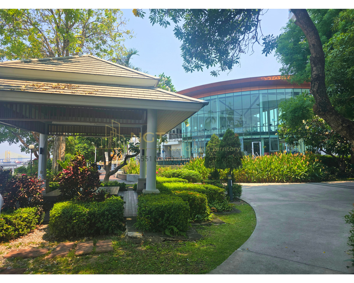 For SaleCondoRathburana, Suksawat : 🏙 Ivy River Condo | High Floor Chao Phraya River View | 35.45 sqm Fully Furnished Ready to move in! 