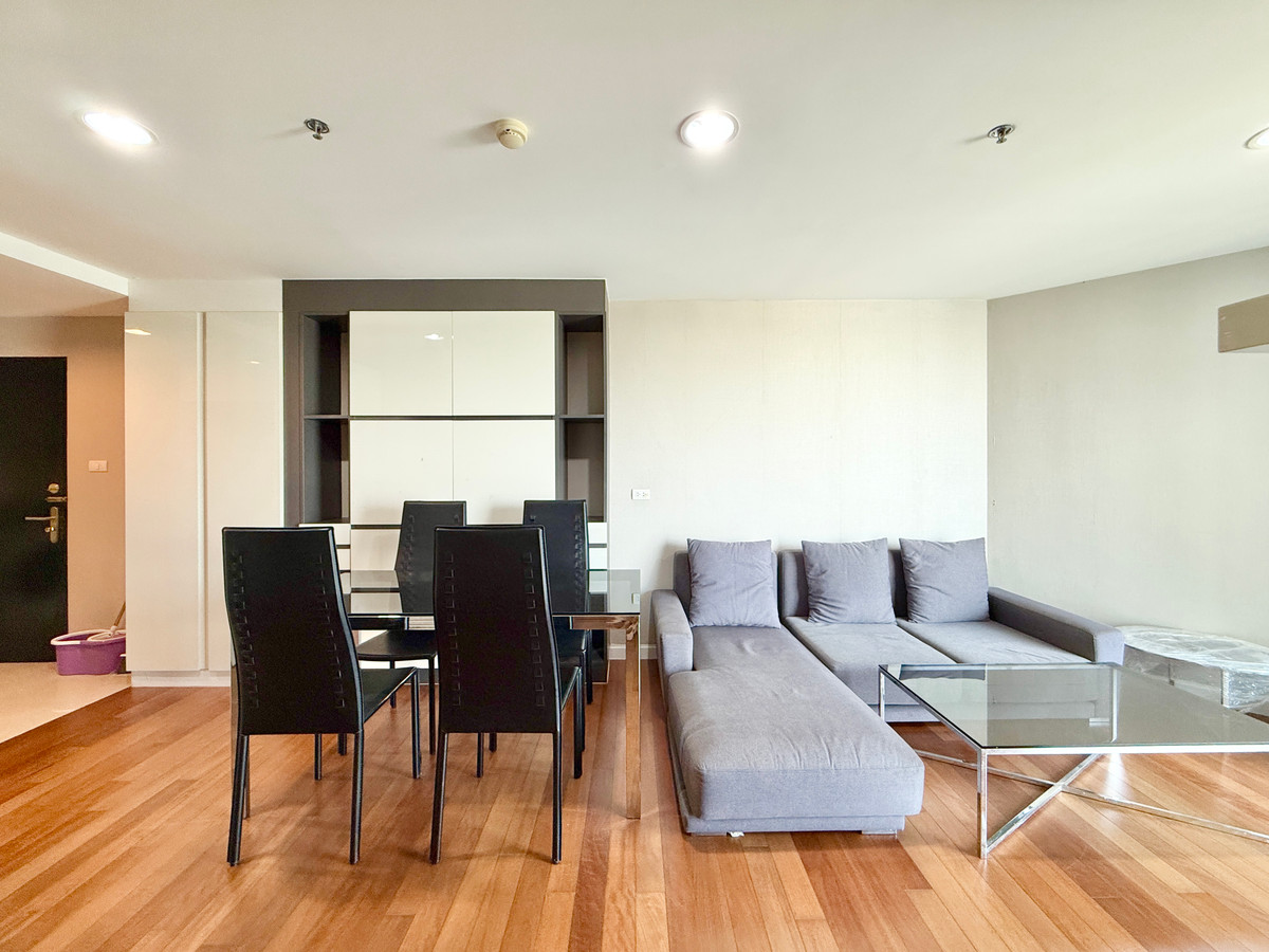 For RentCondoRama9, Petchburi, RCA : Cheap for rent 🌈✨ Belle Grand rama 9, size 58 SQM, 2 bedrooms, 1 bathroom, 27,000 baht, beautiful room, high floor, Call 092-2462653 Donut