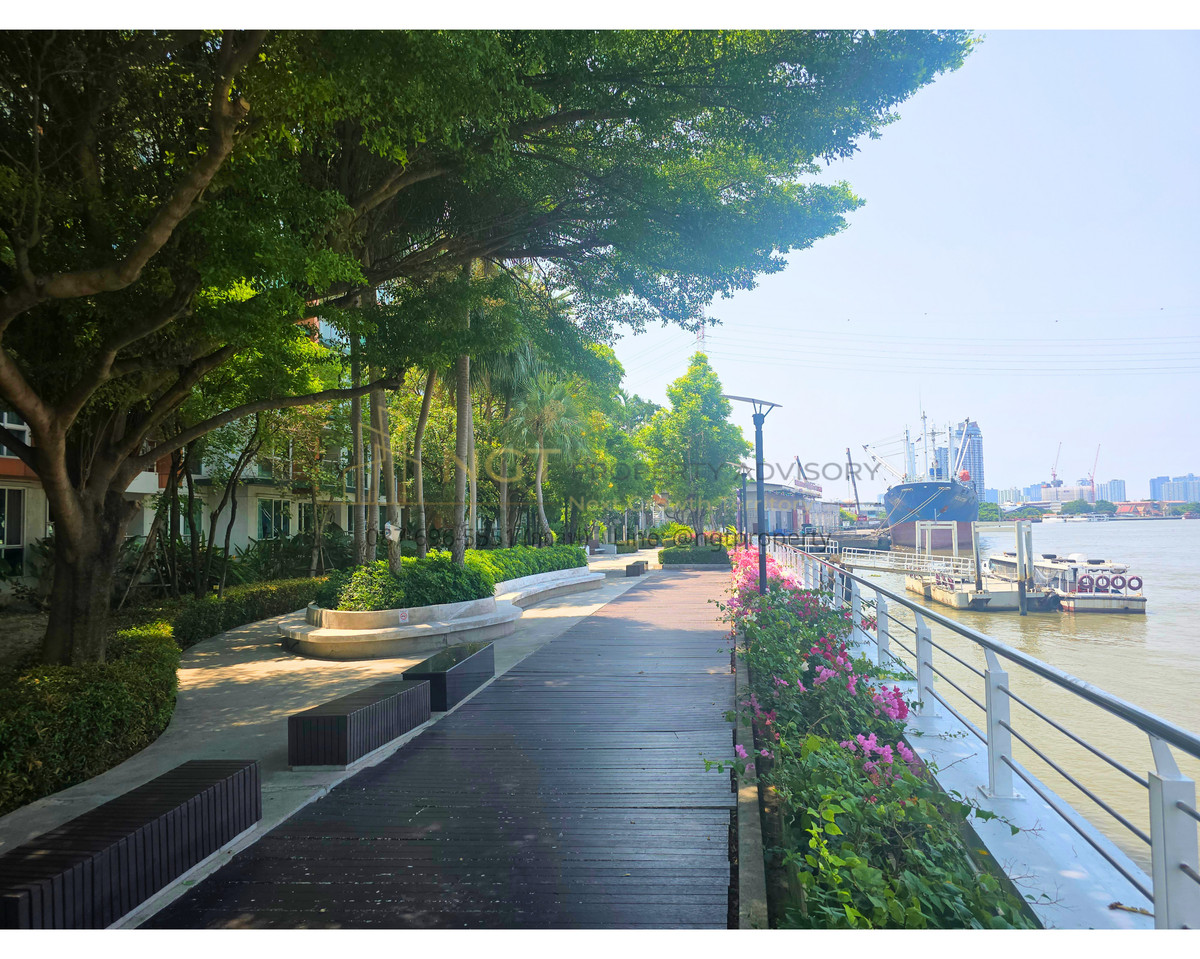 For SaleCondoRathburana, Suksawat : 🏙 Ivy River Condo | High Floor Chao Phraya River View | 35.45 sqm Fully Furnished Ready to move in! 