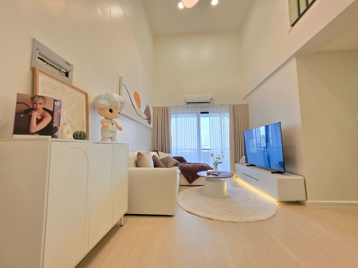 ขายคอนโดอ่อนนุช อุดมสุข : K-6807 ขายด่วน🔥🔥 ! ห้องใหญ่ style duplex ตกแต่งใหม่ Eastwood อ่อนนุช พร้อมอยู่