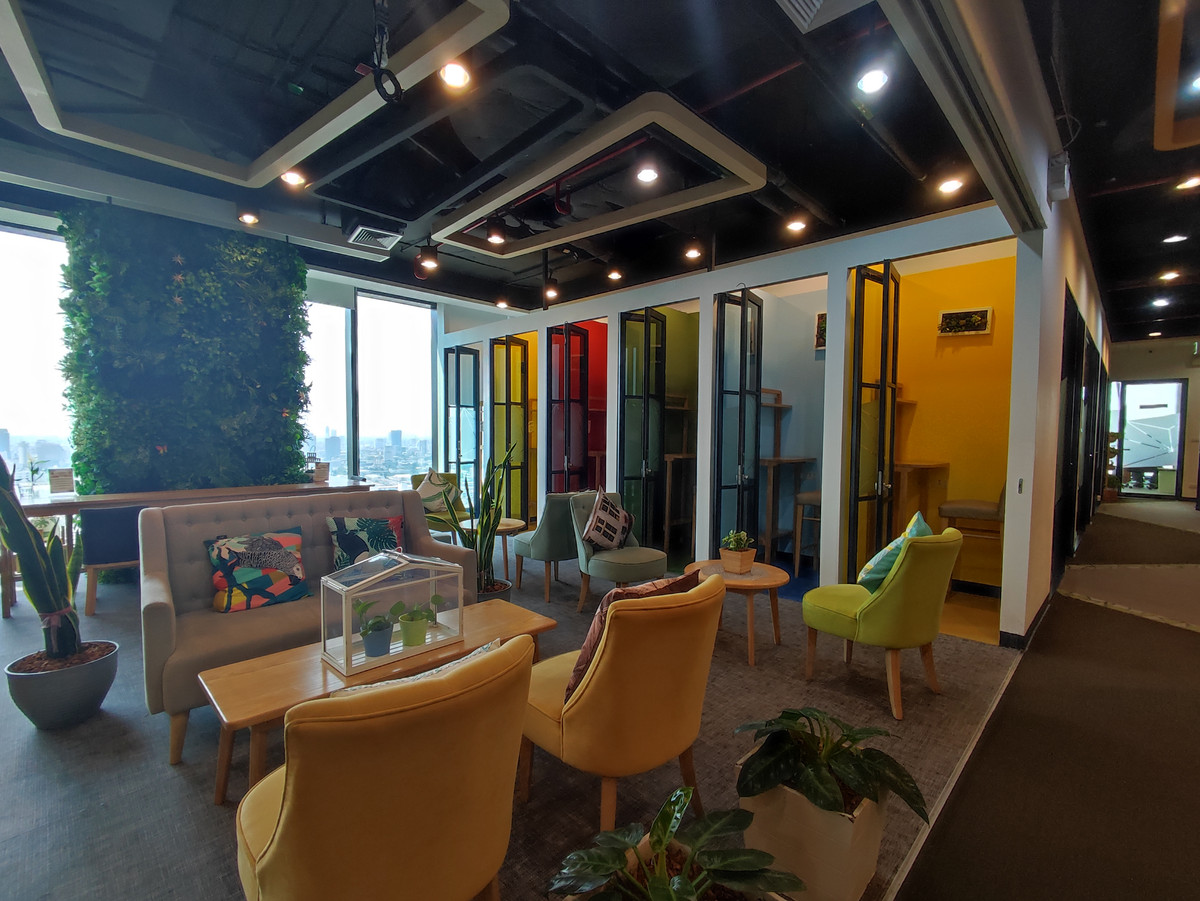 For RentOfficeRama9, Petchburi, RCA : Bangkok Office For Rent Rama9 Serviced Office G Tower Office Building Fully-Furnished Starting for 1 - 50 Workstations (Rental Price starting from 10,000 THB/month) closed to MRT Phra Ram9, Ratchada, Huaykhwang, Rama9