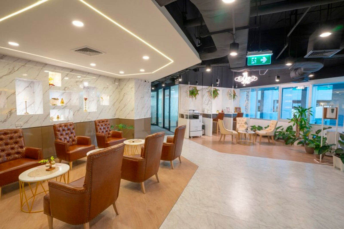 ให้เช่าสำนักงานราชเทวี พญาไท : เซอร์วิสออฟฟิศ พื้นที่สำนักงานให้เช่า พญาไท Serviced Office ตกแต่งสวย พร้อมเข้าอยู่ อาคาร ซี.พี.ทาวเวอร์3 C.P. Tower3 พื้นที่เริ่มต้นสำหรับ 1 - 50 ท่าน (ราคาเช่าเริ่มต้น 10,000 บาท/เดือน) ใกล้รถไฟฟ้า BTSพญาไท, ราชเทวี, Airport Link พญาไท