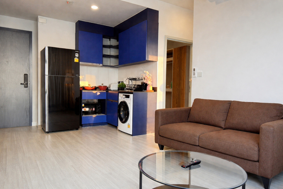 For RentCondoSukhumvit, Asoke, Thonglor : For rent: XT Ekkamai, very nice room, good price, beautifully decorated, high floor, city view.