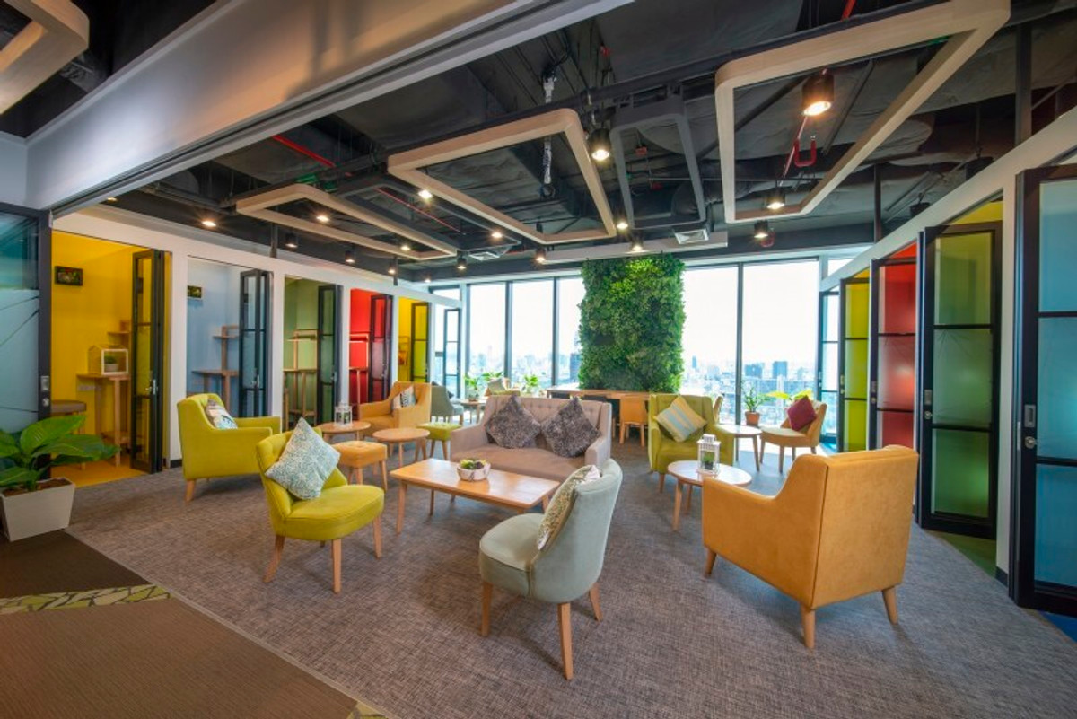 For RentOfficeRama9, Petchburi, RCA : Bangkok Office For Rent Rama9 Serviced Office G Tower Office Building Fully-Furnished Starting for 1 - 50 Workstations (Rental Price starting from 10,000 THB/month) closed to MRT Phra Ram9, Ratchada, Huaykhwang, Rama9