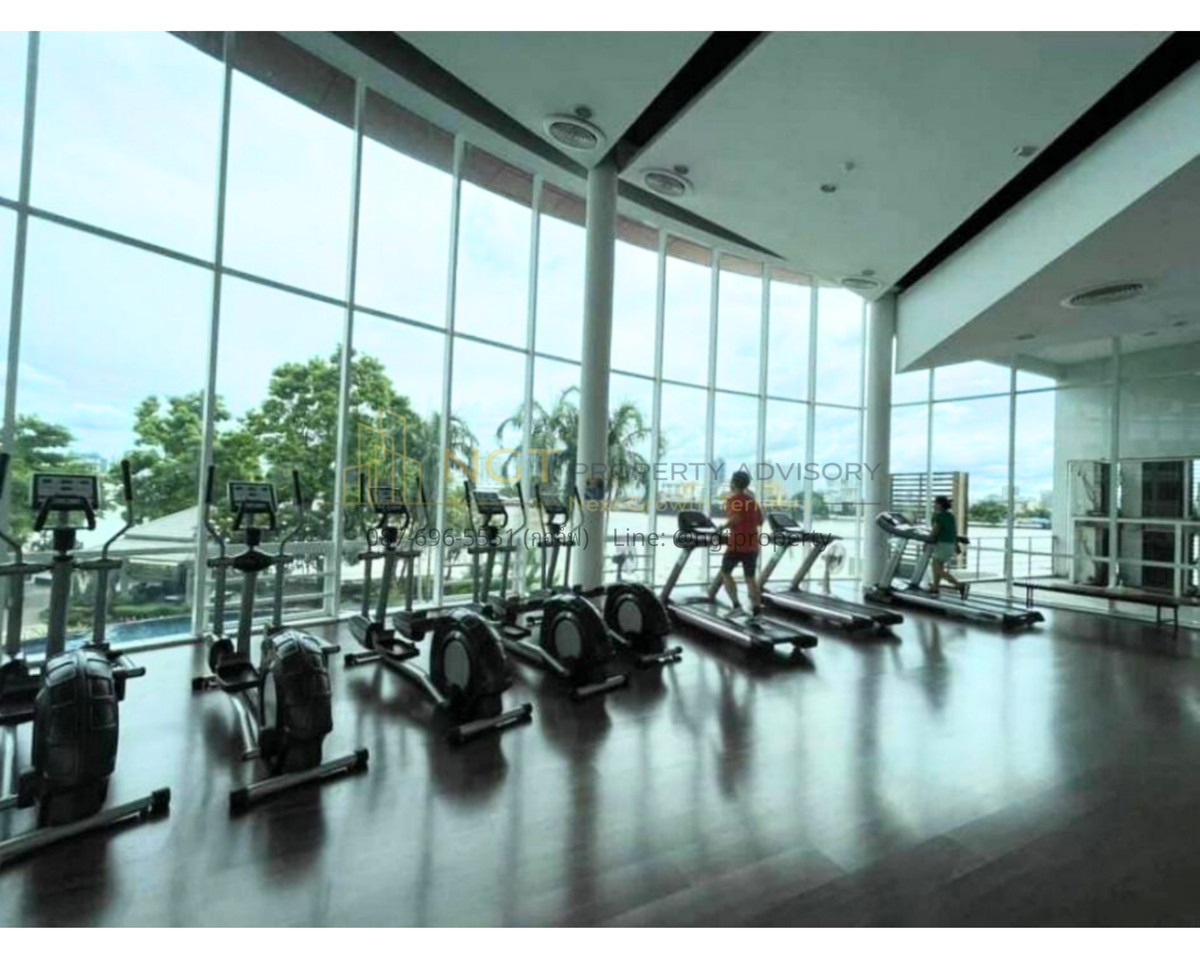 For SaleCondoRathburana, Suksawat : 🏙 Ivy River Condo | High Floor Chao Phraya River View | 35.45 sqm Fully Furnished Ready to move in! 