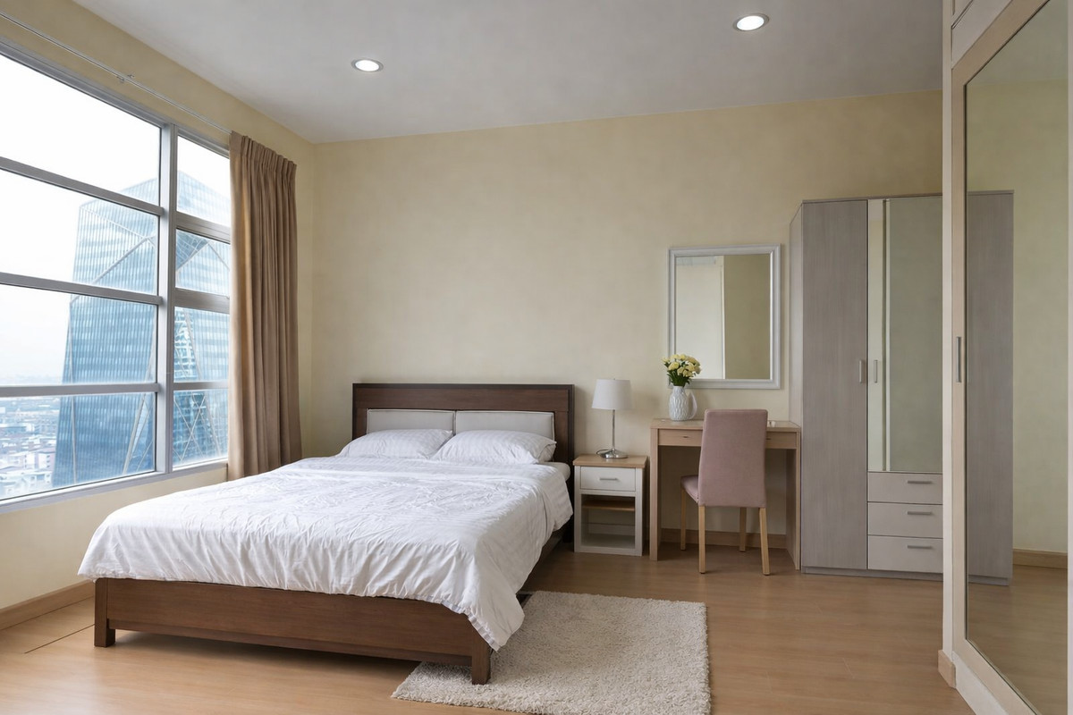 ให้เช่าคอนโดราชเทวี พญาไท : ให้เช่า บ้านกลางกรุง สยาม-ปทุมวัน ห้องสวย ชั้นสูง วิวเมือง เฟอร์ครบ 