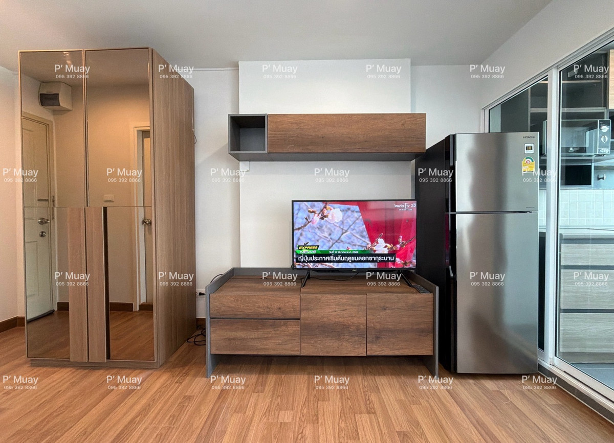 For RentCondoBang Sue, Wong Sawang, Tao Pun : 📍There is a front loading washing machine 8 kg ❤️Rental fee 7,500 baht