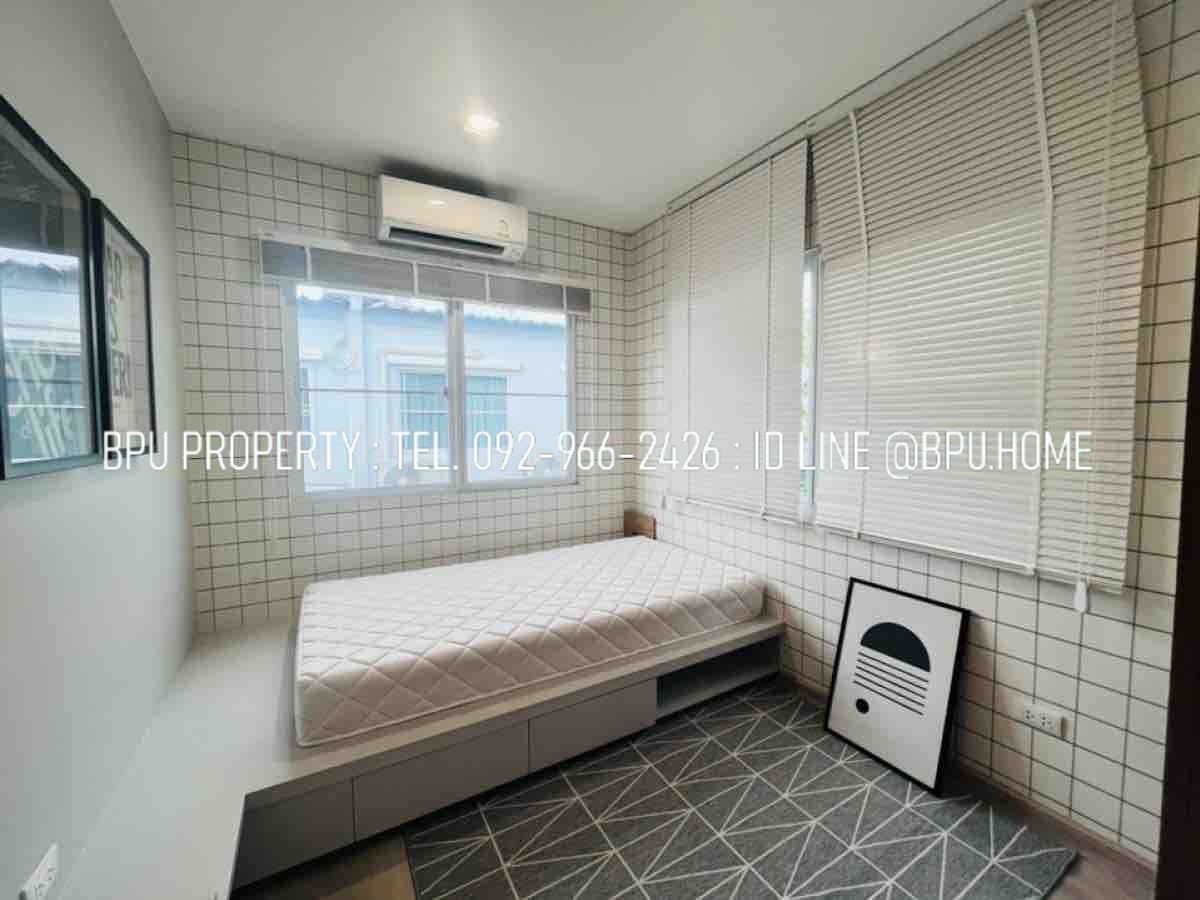 ให้เช่าทาวน์โฮมบางนา แบริ่ง ลาซาล : ** ให้เช่าทาวน์โฮม 3 ห้องนอน มีชั้นลอย** อินดี้ บางนา-รามคำแหง2 ใกล้ เมกะ บางนา