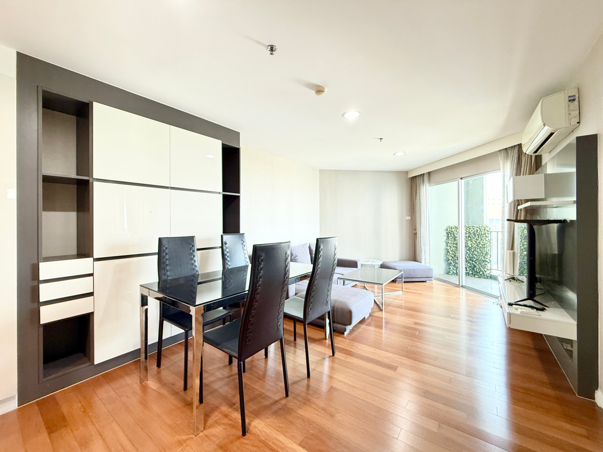 For RentCondoRama9, Petchburi, RCA : Cheap for rent 🌈✨ Belle Grand rama 9, size 58 SQM, 2 bedrooms, 1 bathroom, 27,000 baht, beautiful room, high floor, Call 092-2462653 Donut